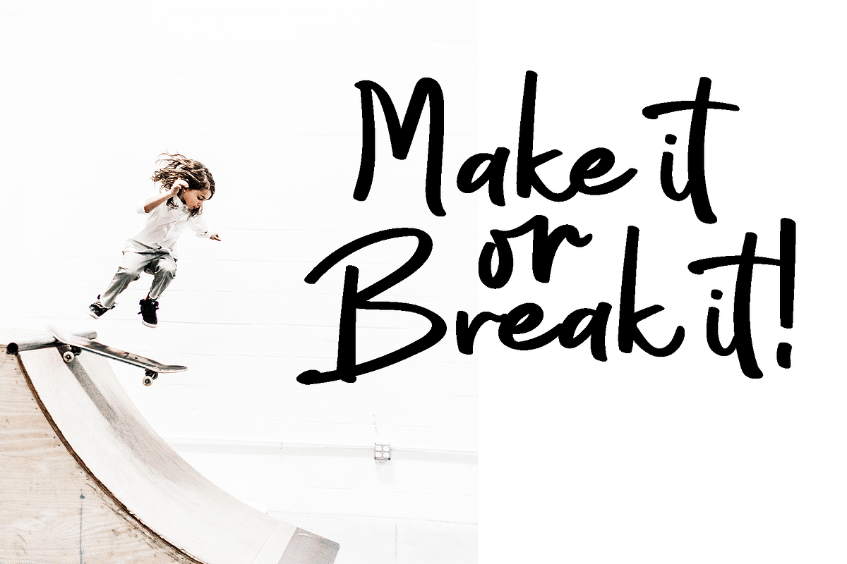 Every Style - NEW!! handwritten font preview 8