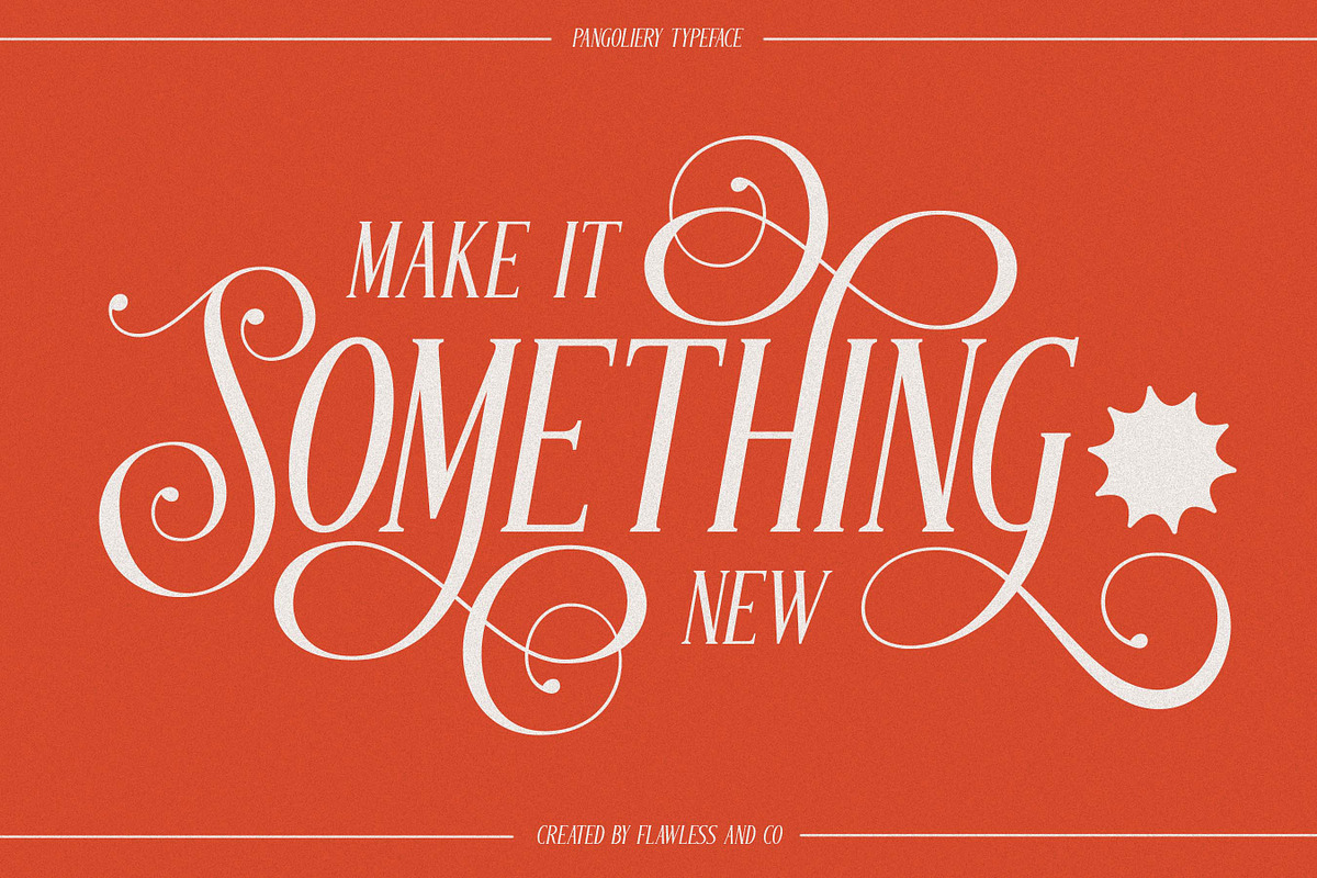 Pangoliery - Serif Typeface Font, a Serif Font by Flawless And Co (Photo 7 of 10)
