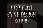 Round Linera - Classic Tattoo Font, a Sans Serif Font by QR Design Studio (Thumbnail 2 of 6)