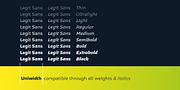 Legit Sans, a Sans Serif Font by Finaltype (Thumbnail 2 of 7)