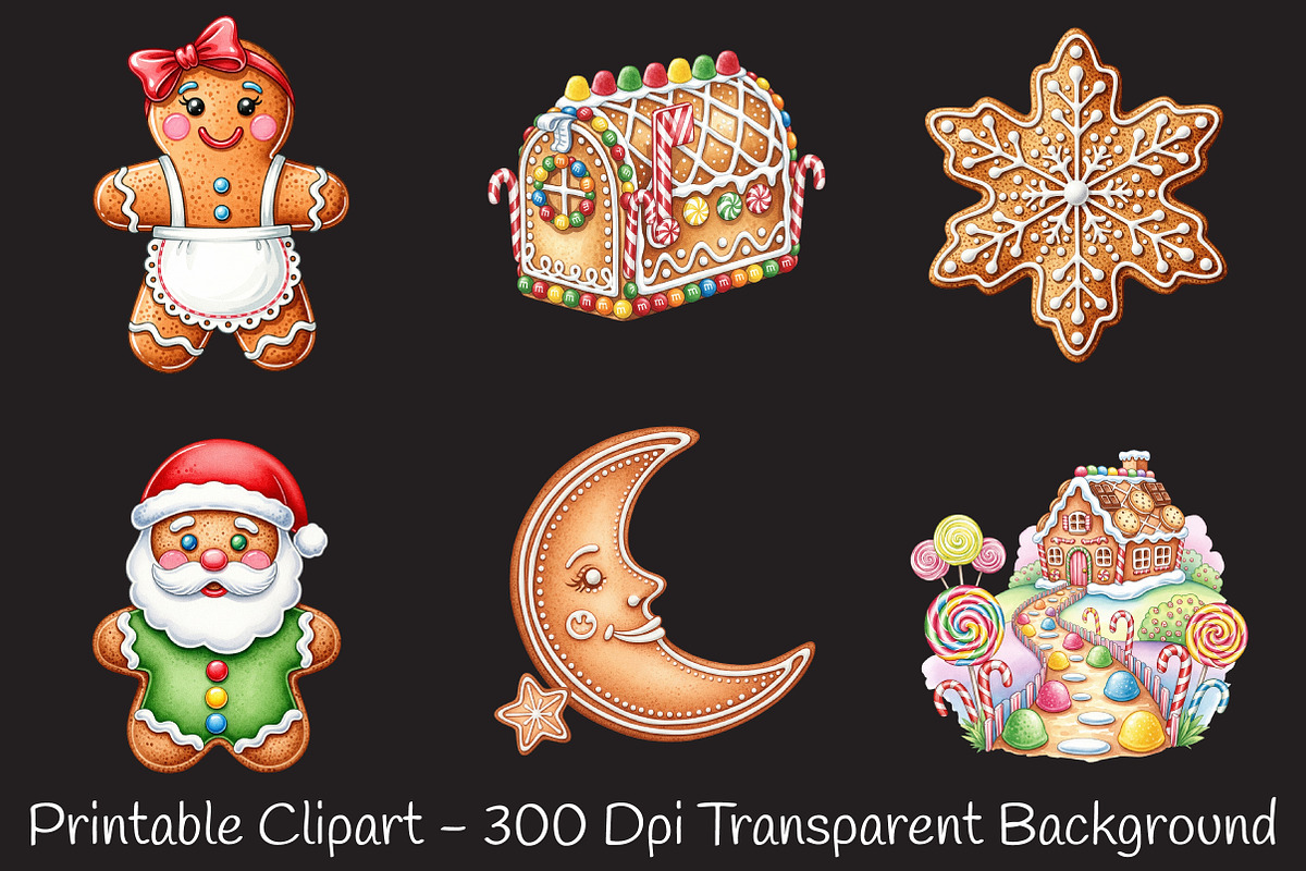 Gingerbread Wonderland Sweet Holiday, an Illustration by RobertsArt (Photo 2 of 7)