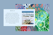 Unique Abstract Ocean Backgrounds, a Background Graphic by ArtPavo (Thumbnail 7 of 13)