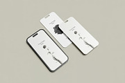 iPhone 14 Pro Screen Mockup, an iPhone Mockup by zpackcreative (Thumbnail 2 of 5)