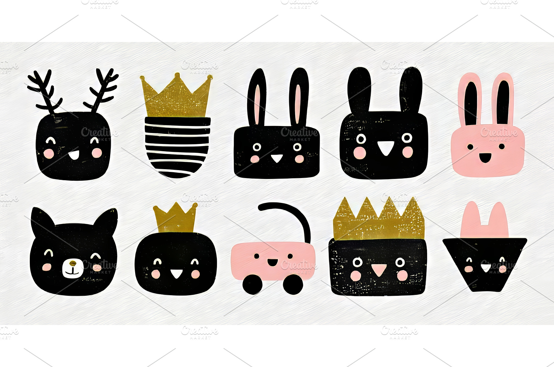 Modern illustrations of trendy baby, an Animal Photo by ZinetroN