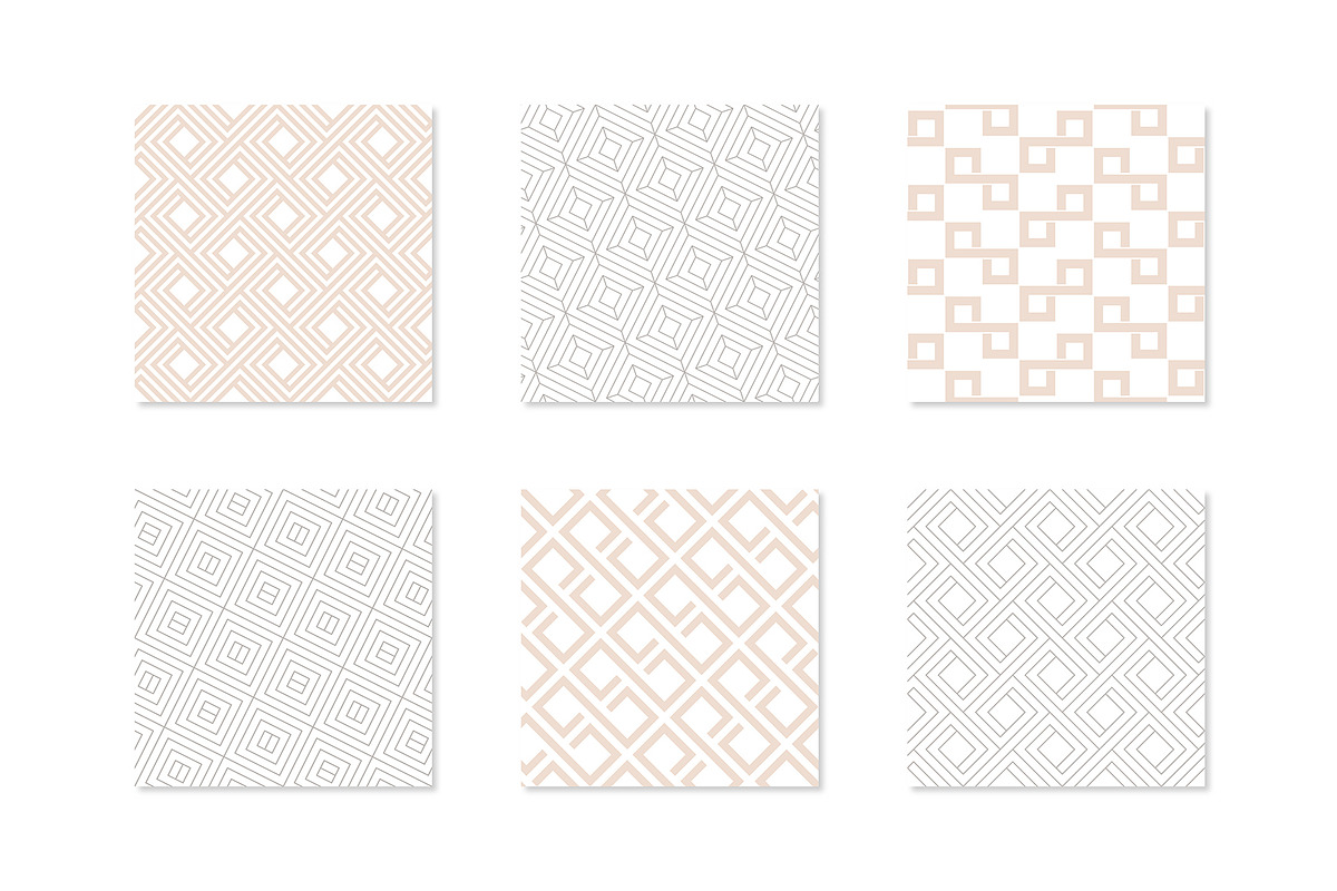 Bold Seamless Patterns Set, a Pattern Graphic by Curly_Pat (Photo 3 of 9)