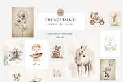 Nursery home and room print gallery, a Background Graphic by Grace Noboa Illustrations (Thumbnail 9 of 16)