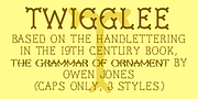 Twigglee, a Handwritten Font by Ingrimayne Type (Thumbnail 1 of 5)