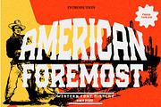 Foremost Font + Extras, a Slab Serif Font by Forzatype (Thumbnail 4 of 11)