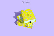 Slim Rectangular Drawer Box Mockup, a Packaging Mockup by Sheikhadesign (Thumbnail 6 of 12)