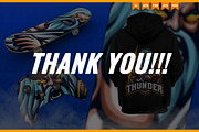 Zeus Thunder God Mascot Esport Logo, a Branding & Logo Template by FNR Graphics (Thumbnail 5 of 5)
