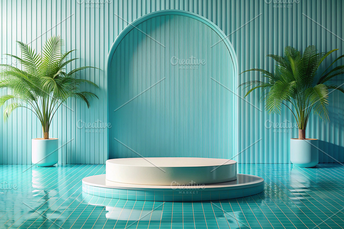 283 ELEGANT PODIUM DISPLAY PRODUCT, a Branding & Logo Template by Darkness Years (Photo 7 of 8)