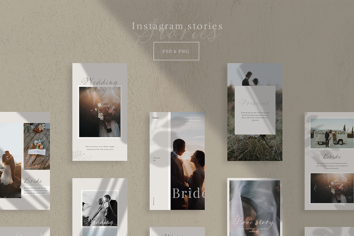 Wedding instagram template, a Social Media Template by Digital Breath templates (Photo 6 of 6)