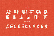 Juzho Kaizen | Japanese Brush Font, a Handwritten Font by Denustudios (Thumbnail 12 of 14)