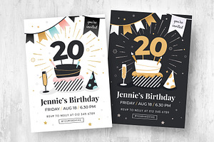 Birthday Party Flyer / Invite