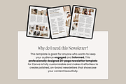 20 page Monthly Newsletter Template, a Marketing Template by Rise and Roar Design (Thumbnail 4 of 9)