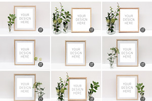 Mockup Bundle | 8x10 Mockup Frames