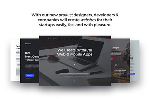 The Rapture Startup UI Kit