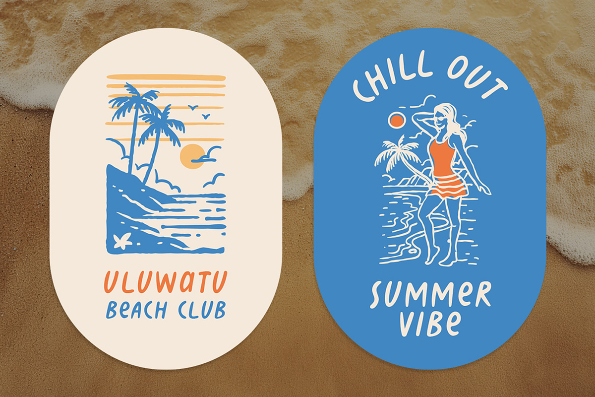 Wave on Earth Beach Handwritten Font, a Handwritten Font by Pekotype (Photo 6 of 15)