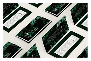 FERNS Trifold Event Flyer Design