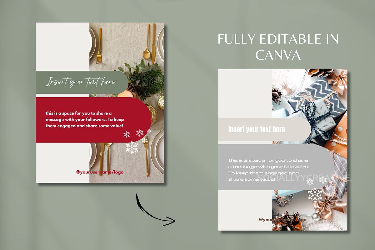 Christmas Instagram Template preview 7