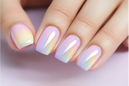 Subtle Pastel color of nail polish, a Beauty & Fashion Photo by Ylivdesign