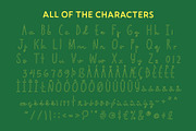 CS Meander Dashed, a Script Font by Craft Supply Co. (Thumbnail 8 of 8)