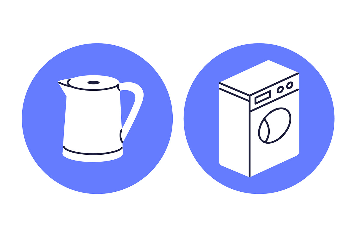 House technology. Smart home icons, a Technology Illustration by Good Studio (Photo 3 of 5)