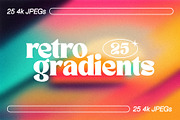 Retro Gradients Background Pack, an Abstract Photo by Vincit Design Co. (Thumbnail 1 of 4)