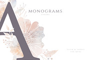 MISTY - Floral Graphics and Monogram, an Illustration by Euonia Meraki (Thumbnail 3 of 16)