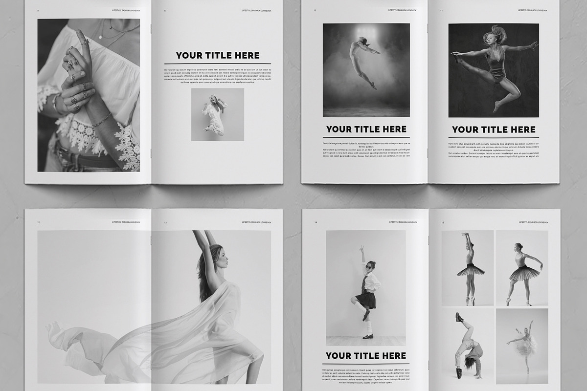 Lifestyle Fashion Magazine Layout, a Magazine Template by ContestDesign (Photo 3 of 4)