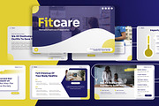 Fitcare - Medical Powerpoint, a Presentation Template by Dhabee (Thumbnail 7 of 8)