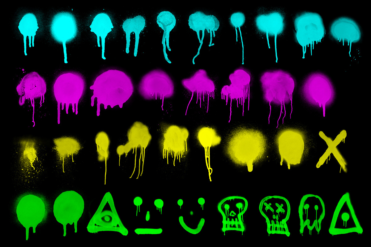Spray Paint Brushes preview 5