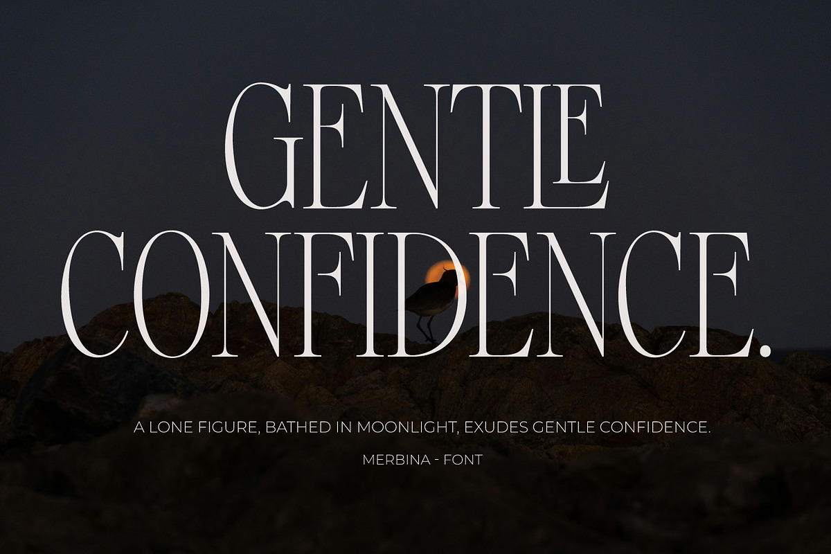 Merbina – Elegant Serif Typeface, a Serif Font by Issam Type (Photo 12 of 14)