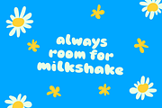 Banana Milk Bubble Display Font, a Handwritten Font by Colt Type Co (Thumbnail 5 of 5)