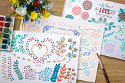 60%Off Watercolor Kit + Free Brushes, a Texture Illustration by Olya Creative (Thumbnail 3 of 12)