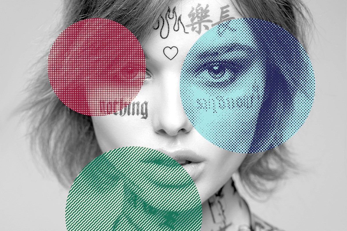 Classic Halftone Photo Effects, a Texture Graphic by pixelbuddha.net (Photo 2 of 12)