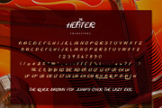 Heater, a Font by Fontdation (Thumbnail 2 of 4)