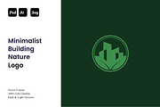 Minimalist Building Nature Logo, a Branding & Logo Template by Luxury Logos (Thumbnail 1 of 4)
