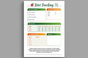 Diet Planner Template, a Stationery Template by ContestDesign (Thumbnail 3 of 3)
