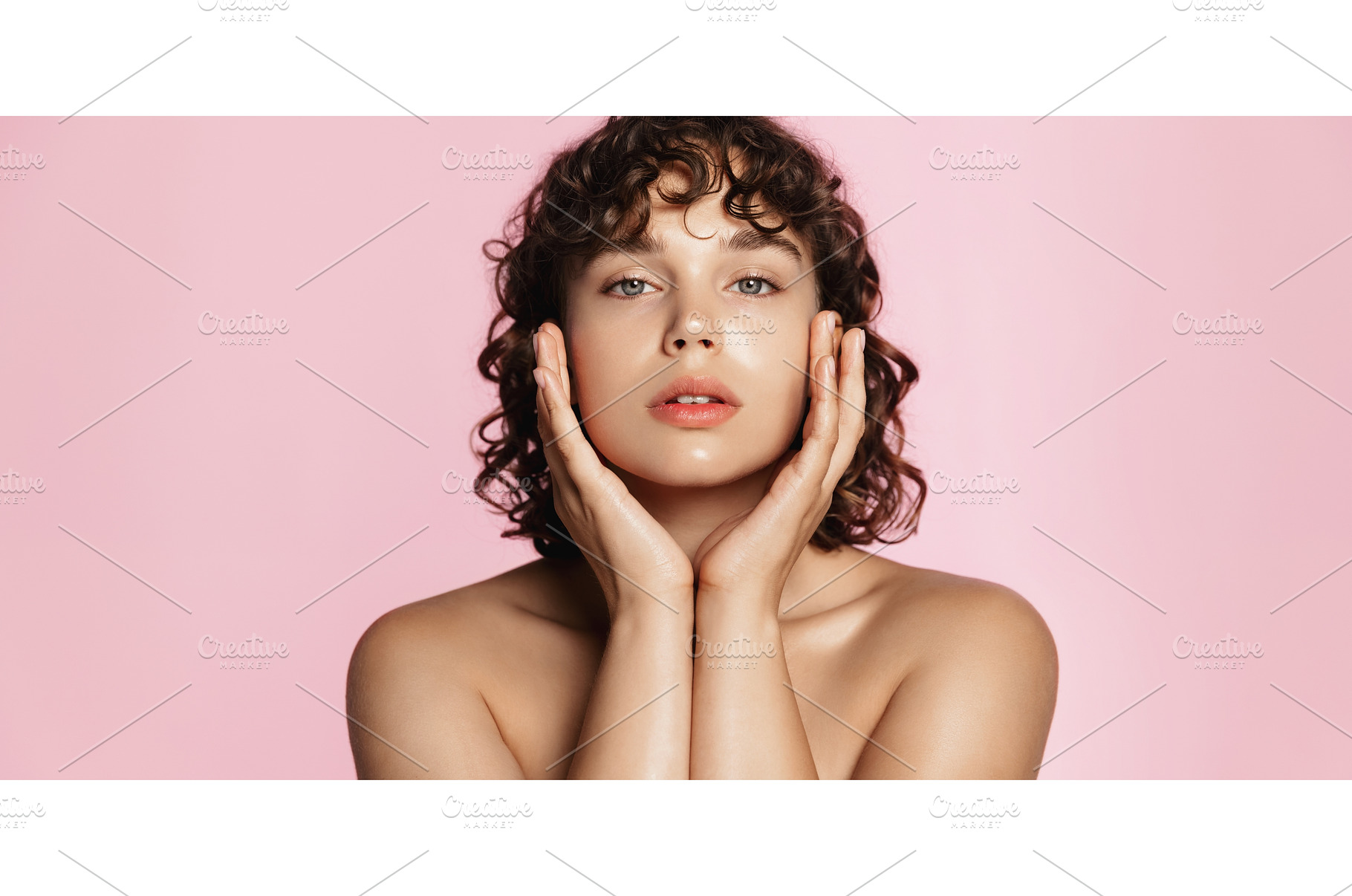 Beauty face. Smiling curly teen girl, a Beauty & Fashion Photo by ringsaroundme