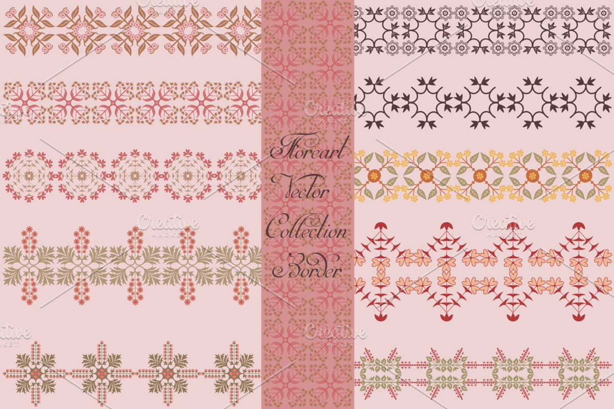 Floreart Vector Collection Border