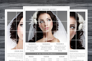 Photography Pricing Guide Template