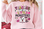 Teacher Little Monsters Halloween, a Seasonal Illustration by DreamCafeArt (Thumbnail 2 of 7)