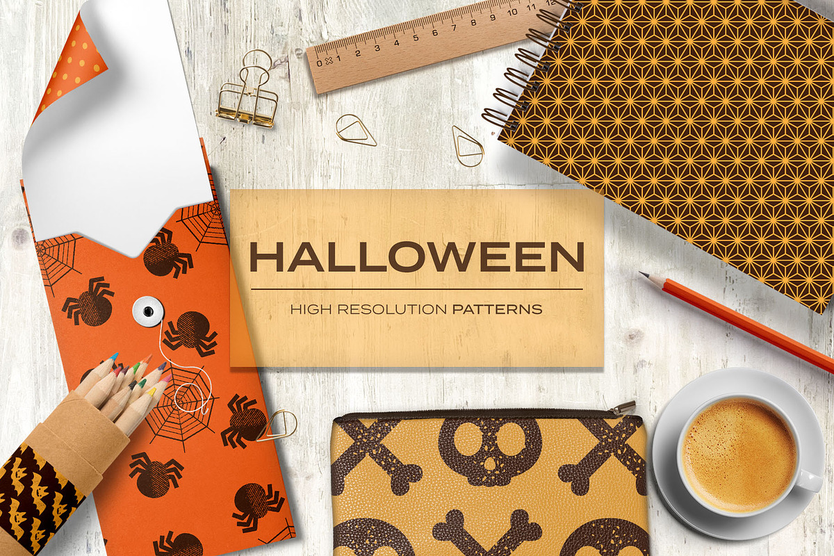 Halloween Patterns preview 4