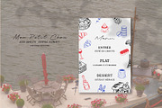 Paris Doodles Line Art, a Decorative Illustration by Blumensdiary (Thumbnail 2 of 11)