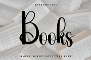 Books, a Handwritten Font by InermediaSTUDIO (Thumbnail 1 of 8)
