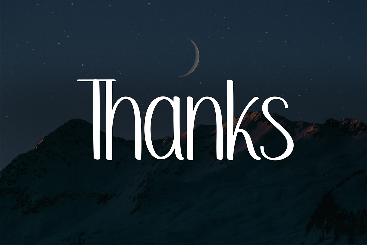 Midnight | Script Font, a Script Font by Scratchones (Photo 8 of 8)