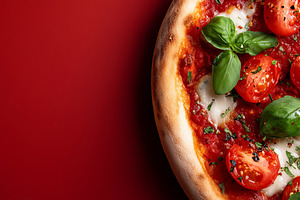 Delicious Italian Margherita pizza, a Food & Drink Photo by MistyDay