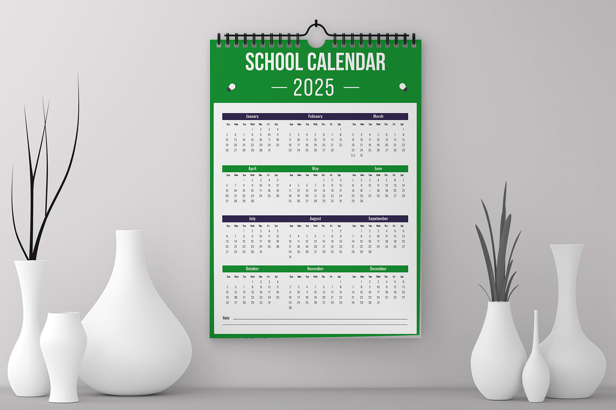 Calendar Layout 2025, a Stationery Template by ContestDesign (Photo 1 of 4)