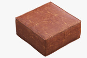 Joybird Lyle Leather Ottoman, a Furniture 3D Model by 3dmitruk (Thumbnail 14 of 30)